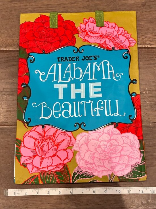 Trader Joe'S Handbags - NWT Trader Joe's State Grocery Bag Collectible Regional Rare Design -Alabama